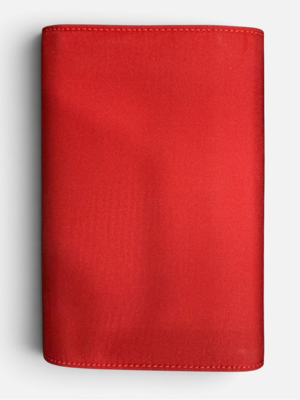 Authentic Prada Red Nylon & Saffiano Leather Continental Wallet with Box & Coa - Picture 4 of 15